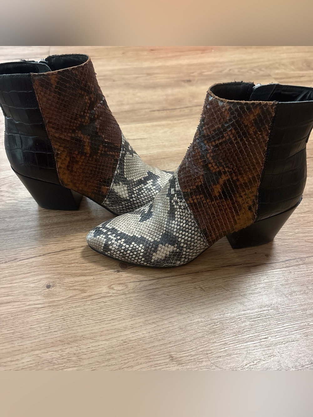 Dolce Vita Snake Skin Boots
